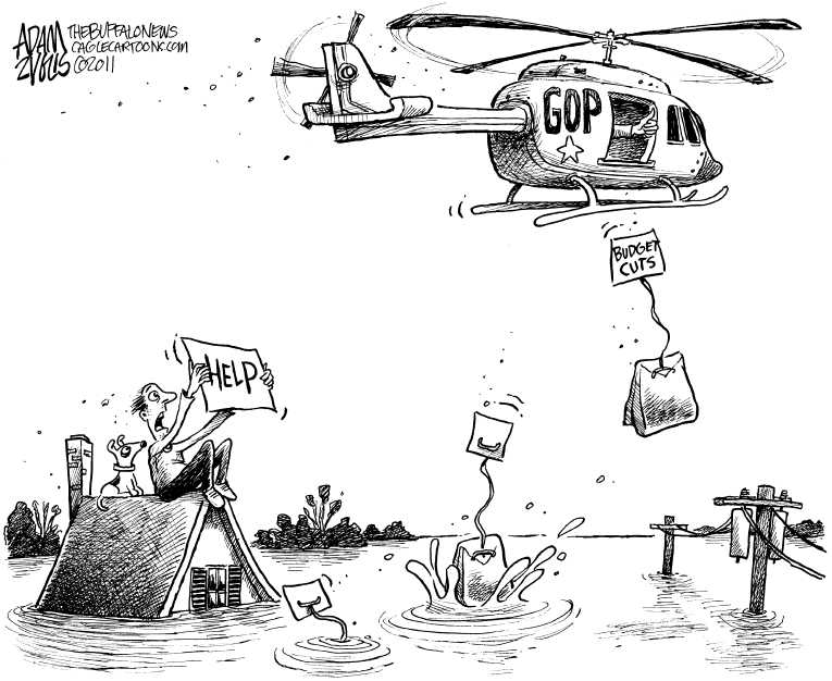 Political/editorial cartoon