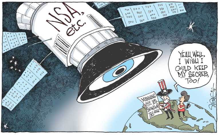 Political/editorial cartoon
