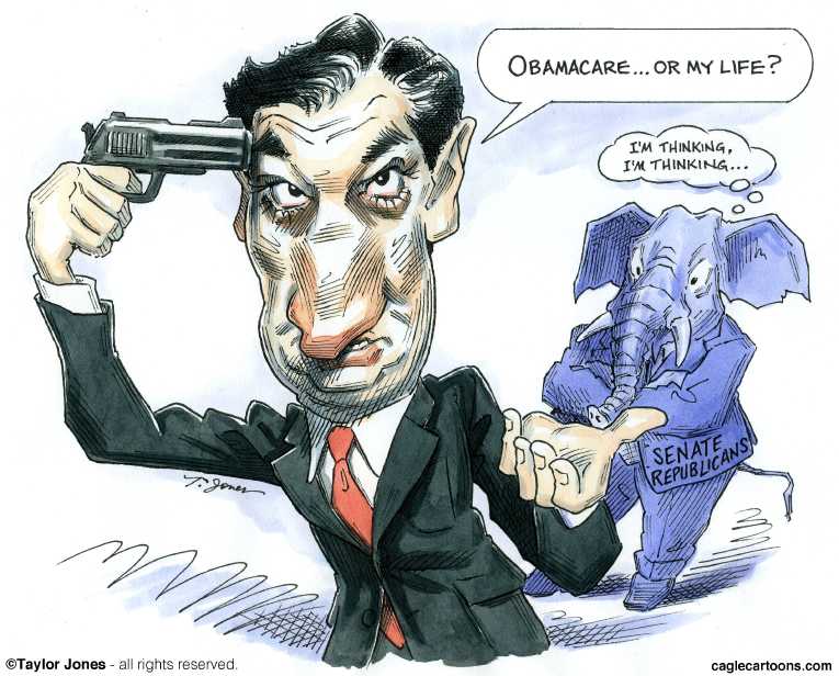 Political/editorial cartoon