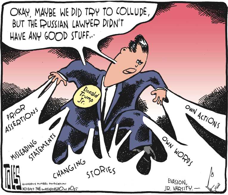 Political/editorial cartoon