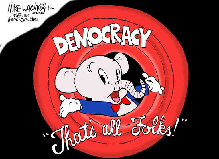 Political/editorial cartoon