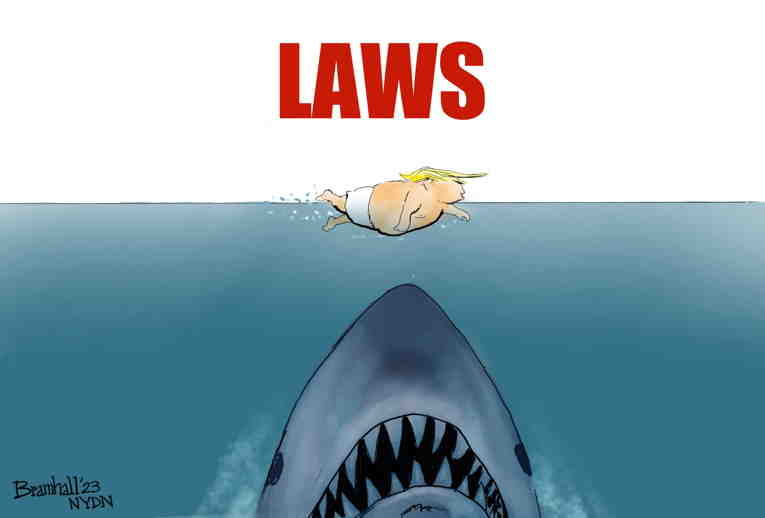 Political/editorial cartoon