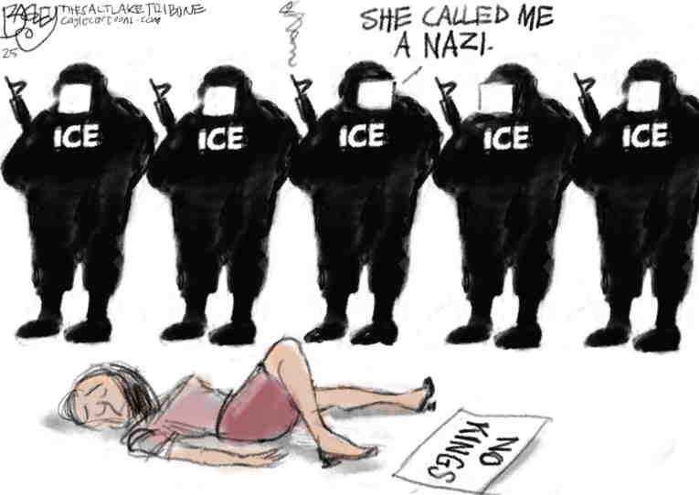Political/editorial cartoon