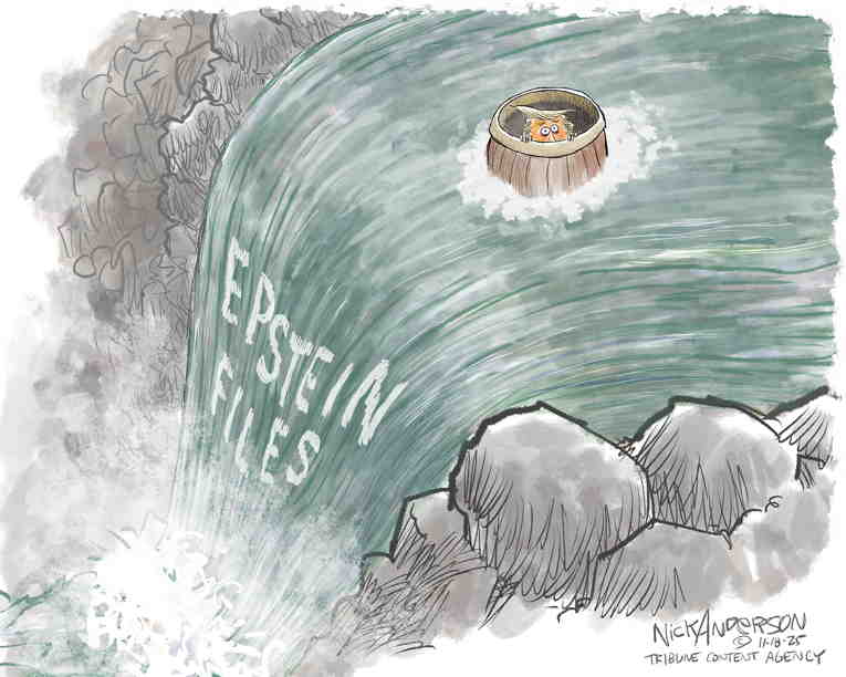 Political/editorial cartoon