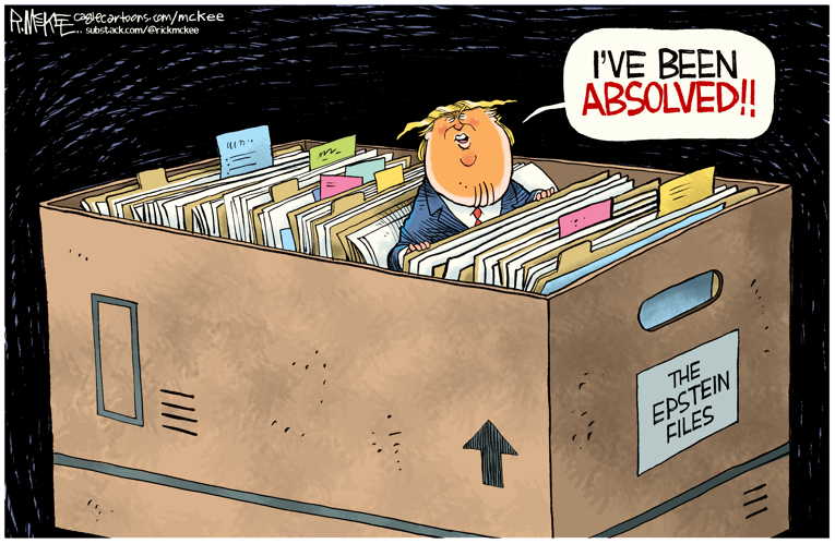 Political/editorial cartoon
