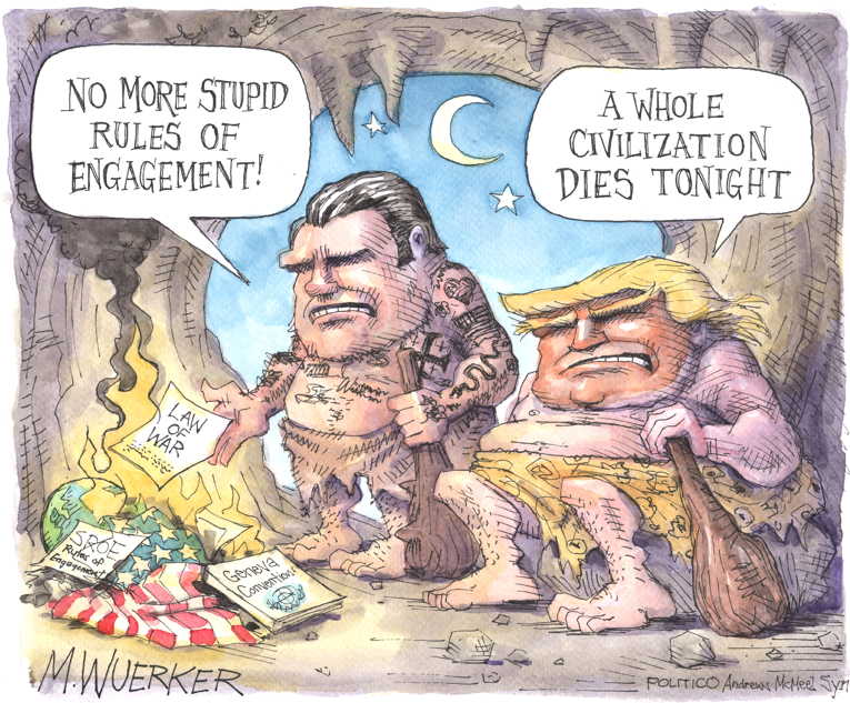 Political/editorial cartoon