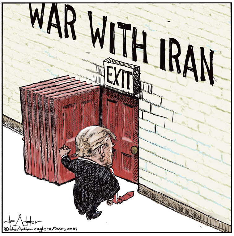 Political/editorial cartoon