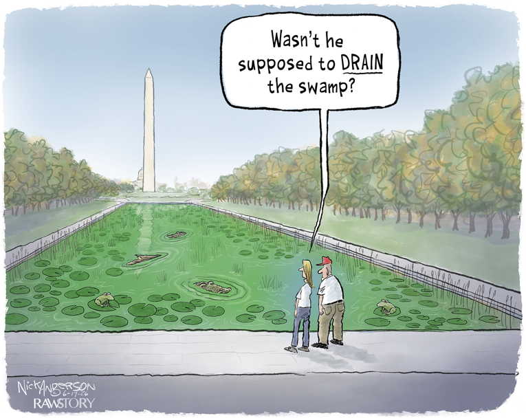 Political/editorial cartoon