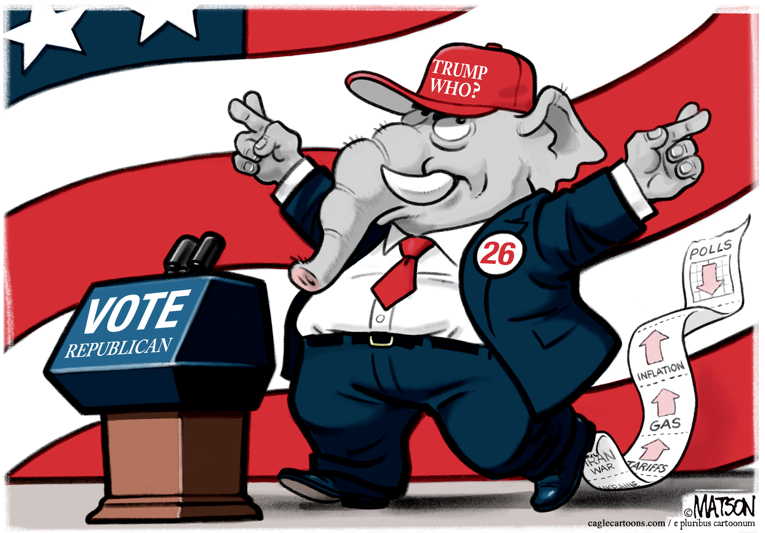 Political/editorial cartoon
